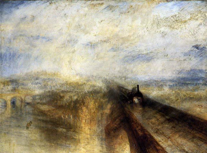Joseph Mallord William Turner Rain, Steam and Speed The Great Western Railway before 1844 Germany oil painting art